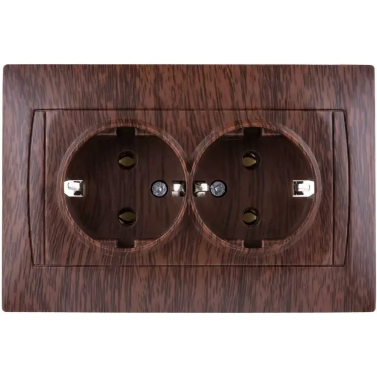 Двойная розетка TDM ELECTRIC Лама SQ1815-0425