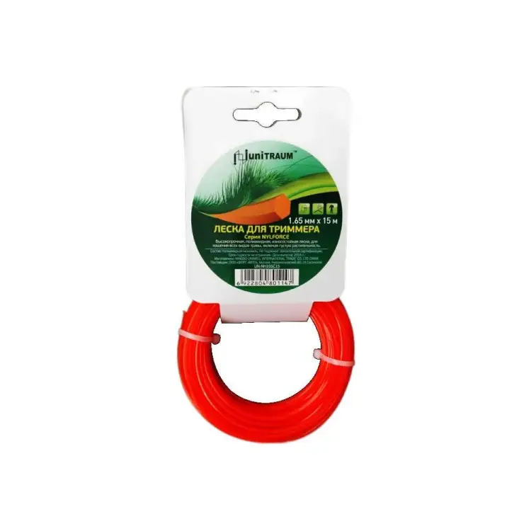 Леска для триммера UNITRAUM UN-NH165C15