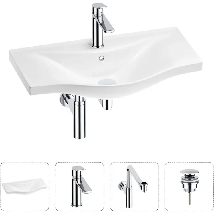 Раковина для ванной Wellsee Bisou 201003641