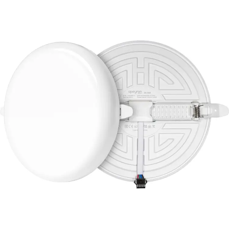 Светодиодная встраиваемая безрамочная панель Apeyron flp 06-109