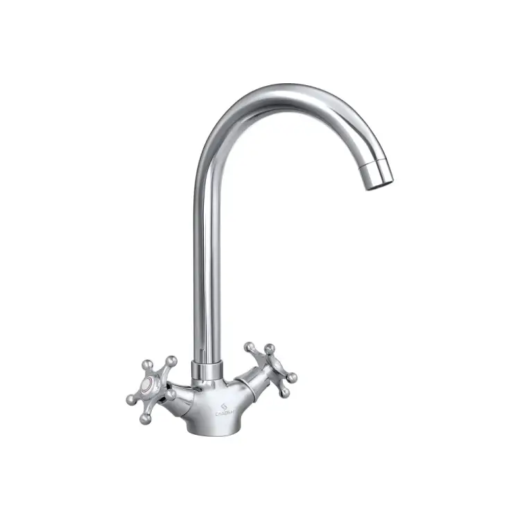 Двуручный смеситель для мойки Славен СЛ-ДВ-И22