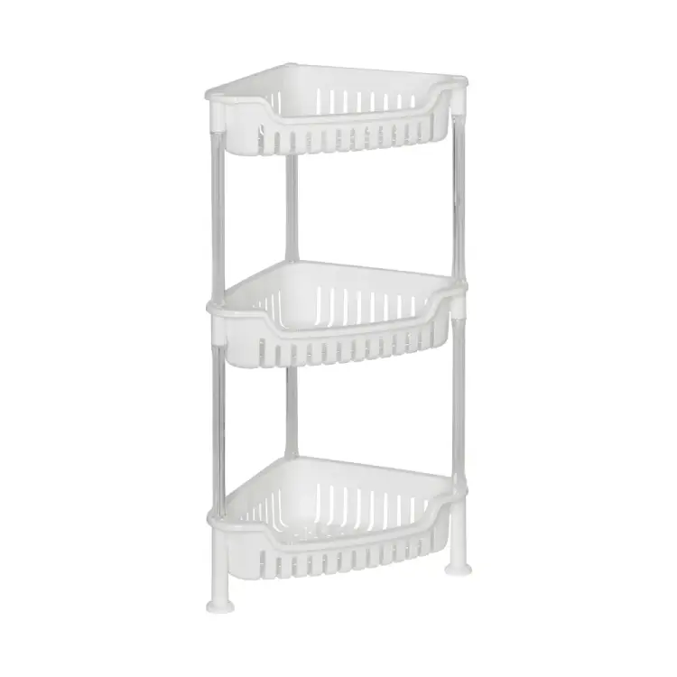 Угловая трехэтажная этажерка FIXSEN 4