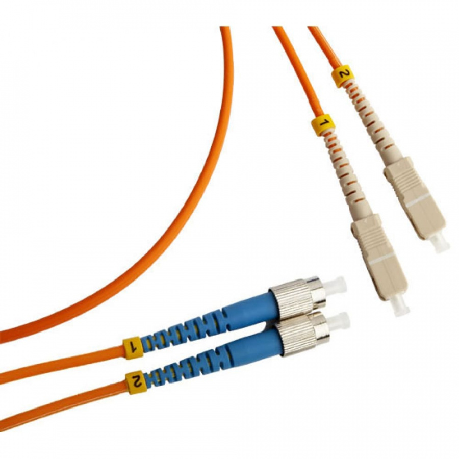 Дуплексный оптический патч-корд TopLan DPC-TOP-OM2-FC/P-LC/P-50