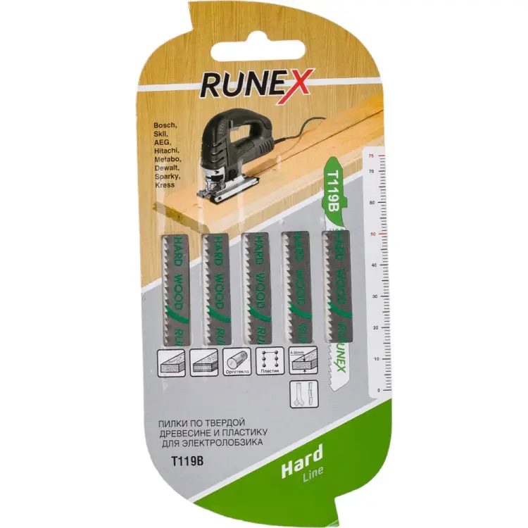 Пилки Runex T119B 555104 Пилки Runex T119B 555104