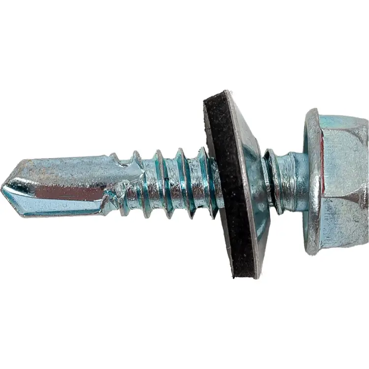 Кровельный оцинкованный саморез Саморезик 6,3х25 (100 шт.) SKZ-6,3х25-100