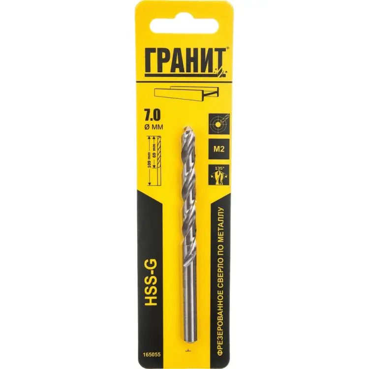Сверло по металлу Гранит 165055