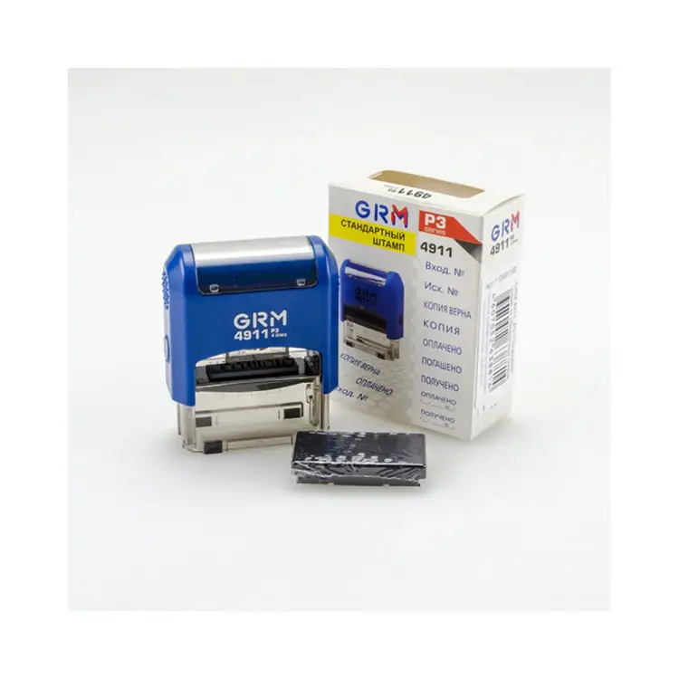 Стандартный штамп GRM 4911 p3 1.50 копия (рамка) 110491300-150