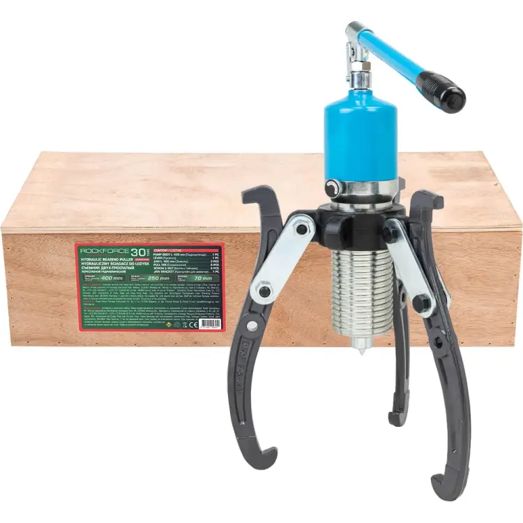 Гидравлический двух-трехлапый переставной съемник Rockforce RF-6590630H(16136)