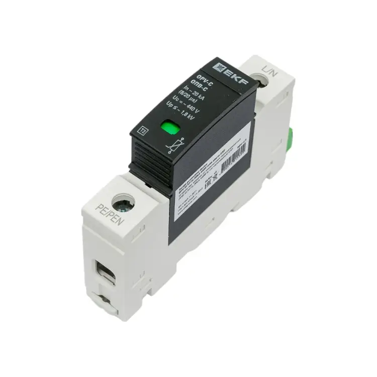 Импульсный однополюсной ограничитель EKF ОПВ-C 9826188