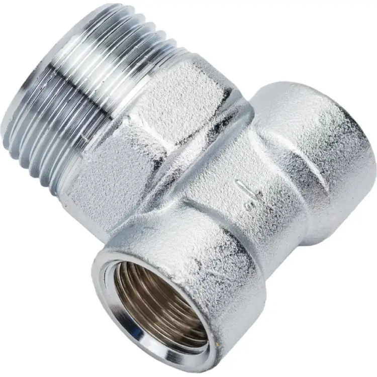 Хромированный узел для подсоединения коллекторов FAR FK 4061 112