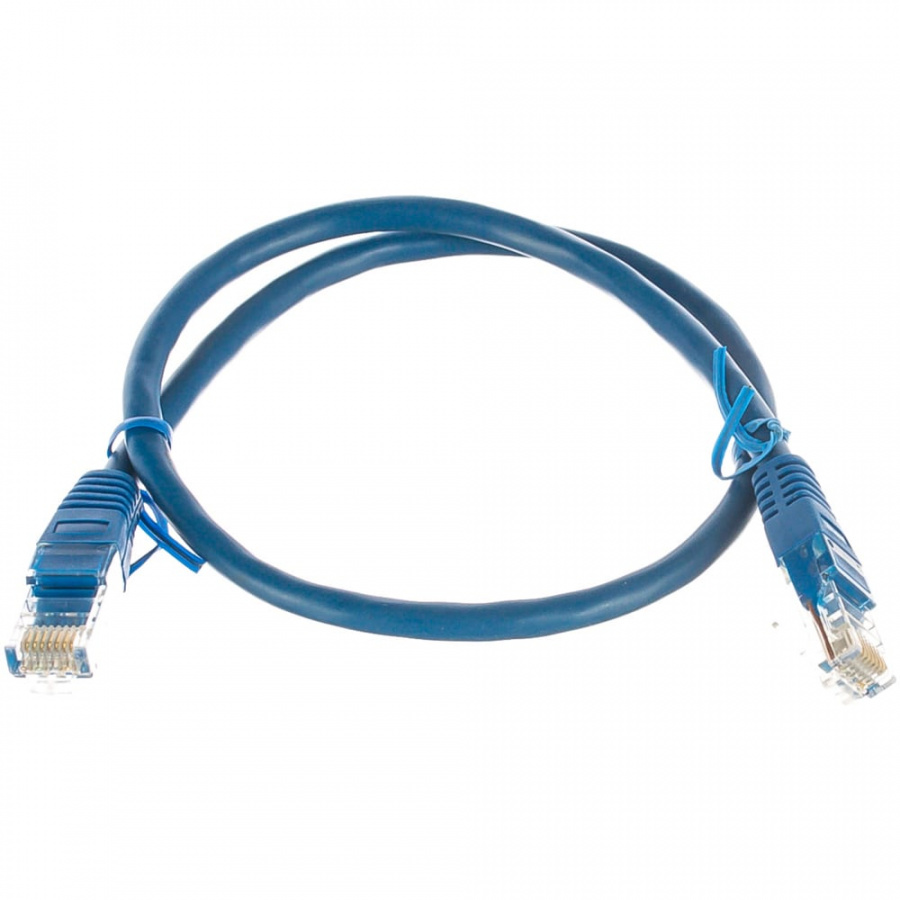Литой многожильный патч-корд Cablexpert UTP PP6U-0.5M/B