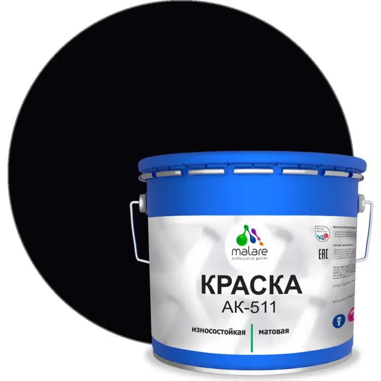 Краска для дорожной разметки MALARE АК-511 2014696878001
