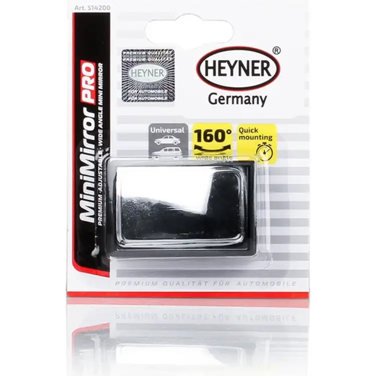 Мини широкоугольное зеркало Heyner PREMIUM 514200