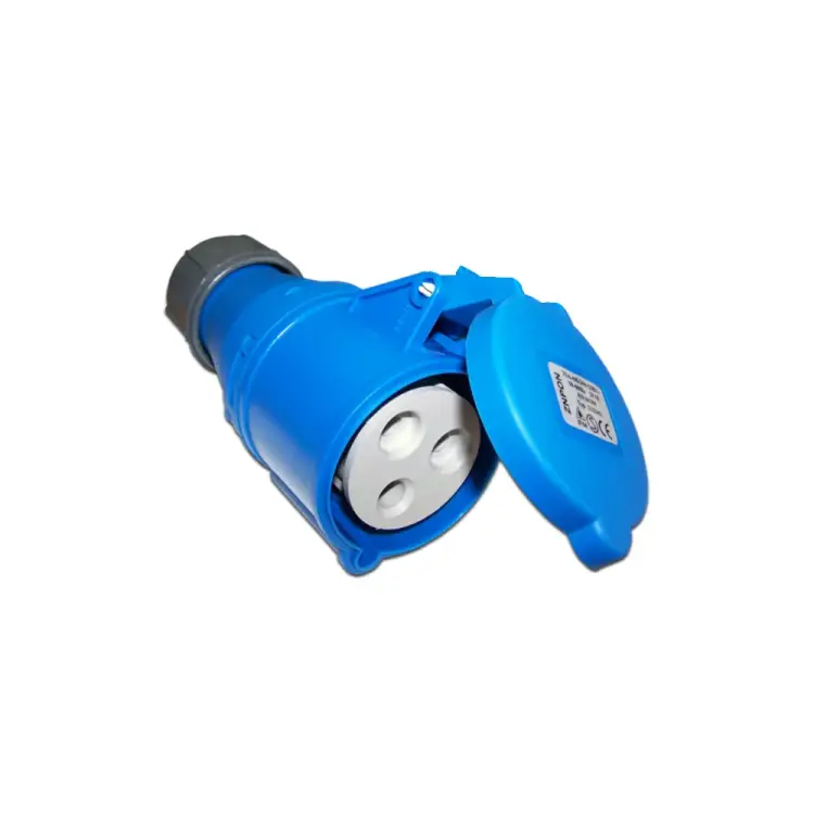 Электрическая кабельная розетка LANMASTER LAN-IEC-309-32A1P/F