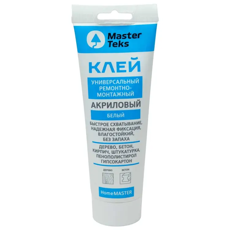 Ремонтно-монтажный акриловый клей MASTERTEKS HOMEMASTER 53424
