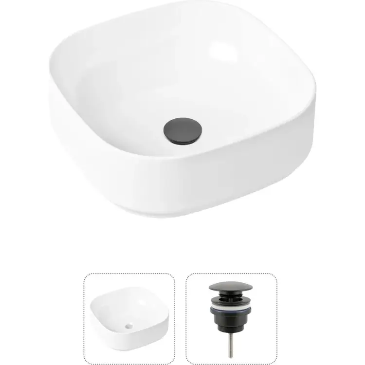 Накладная раковина для ванной Lavinia Boho Bathroom Sink Slim 21520831