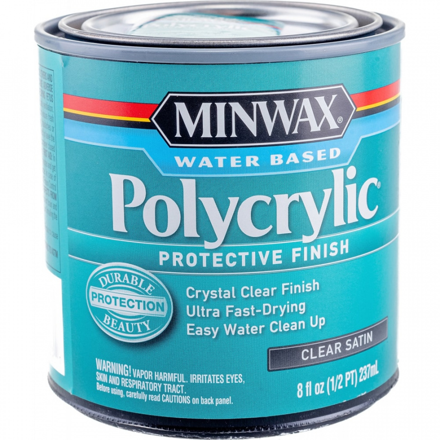 Защитное финишное покрытие Minwax Polycrylic