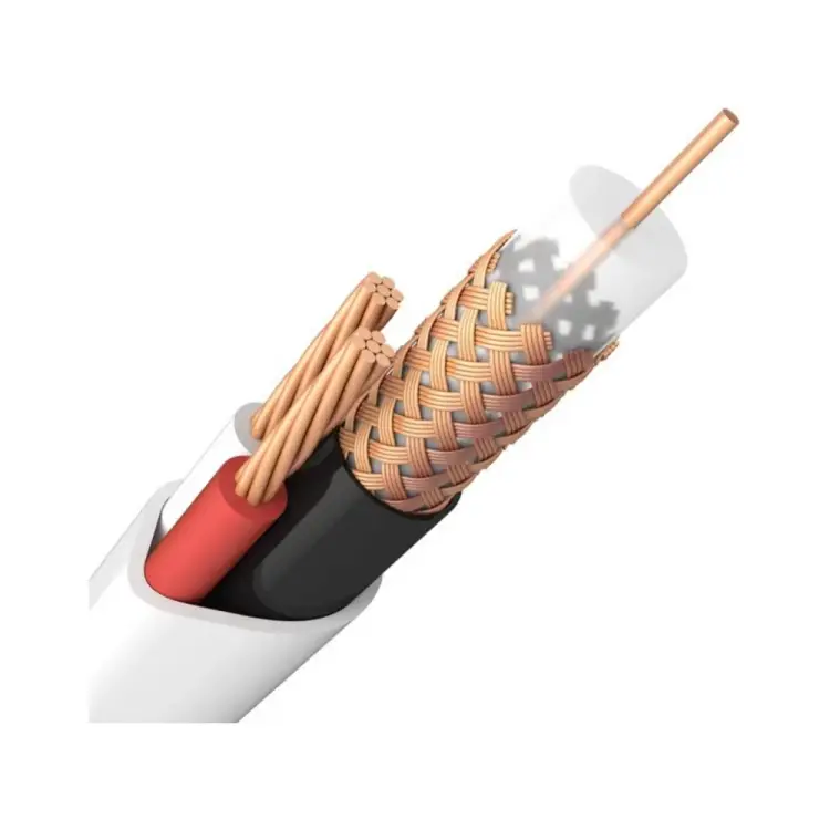 Кабель видеонаблюдения CADENA КВК-В-2 KVK-V2-2x0.5CADСТ