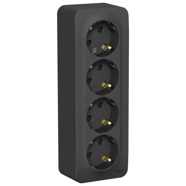 Четырехместная розетка Systeme Electric BLANCA BLNRA011416