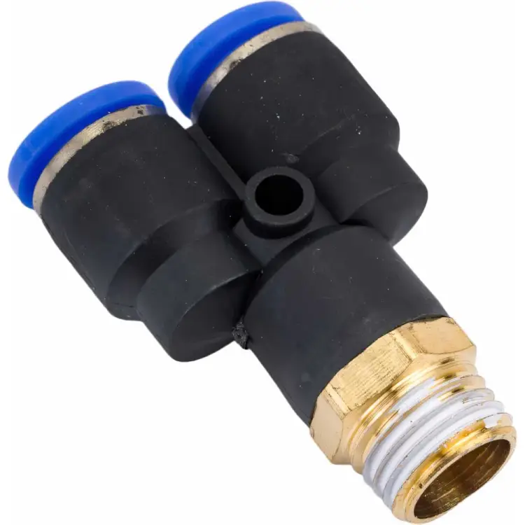 Цанговый Y-образный фитинг Pegas pneumatic 5704