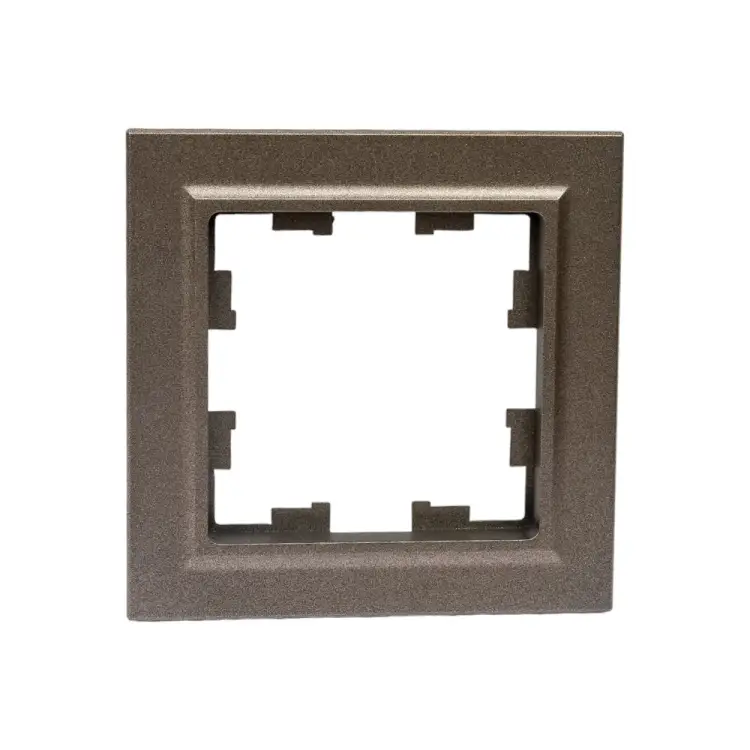 Одноместная рамка IEK Brite ру-1-бртб BR-M12-K45