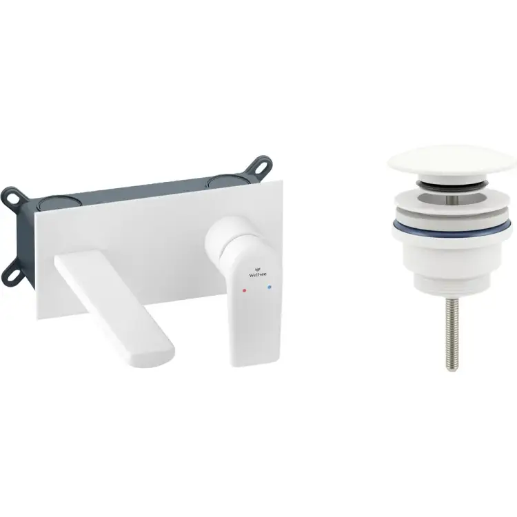 Встраиваемый смеситель для раковины в ванную комнату Wellsee ICON! for life 201000445