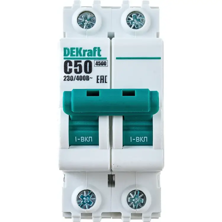 Автомат DEKraft ВА101-2P-050A-C 11071DEK 121915