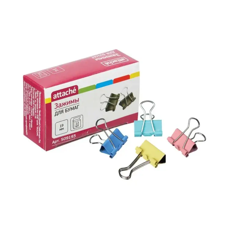 Зажим для бумаг Attache 509193
