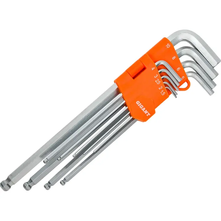 Набор имбусовых ключей Gigant GLHB 9
