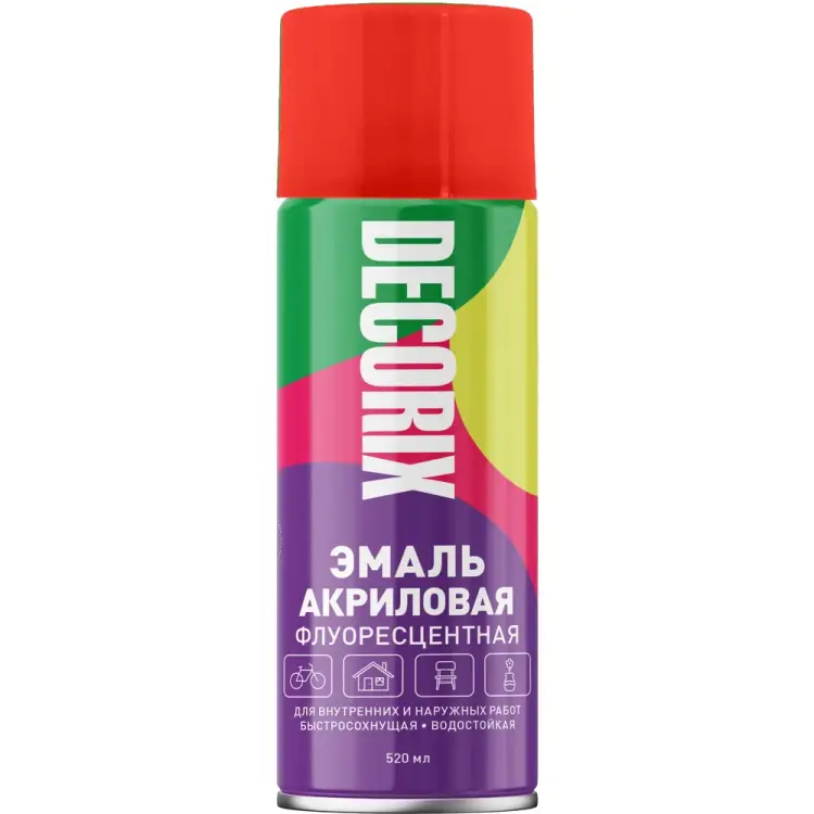 Аэрозольная акриловая эмаль Decorix 0102-07 DX Аэрозольная акриловая эмаль Decorix 0102-07 DX