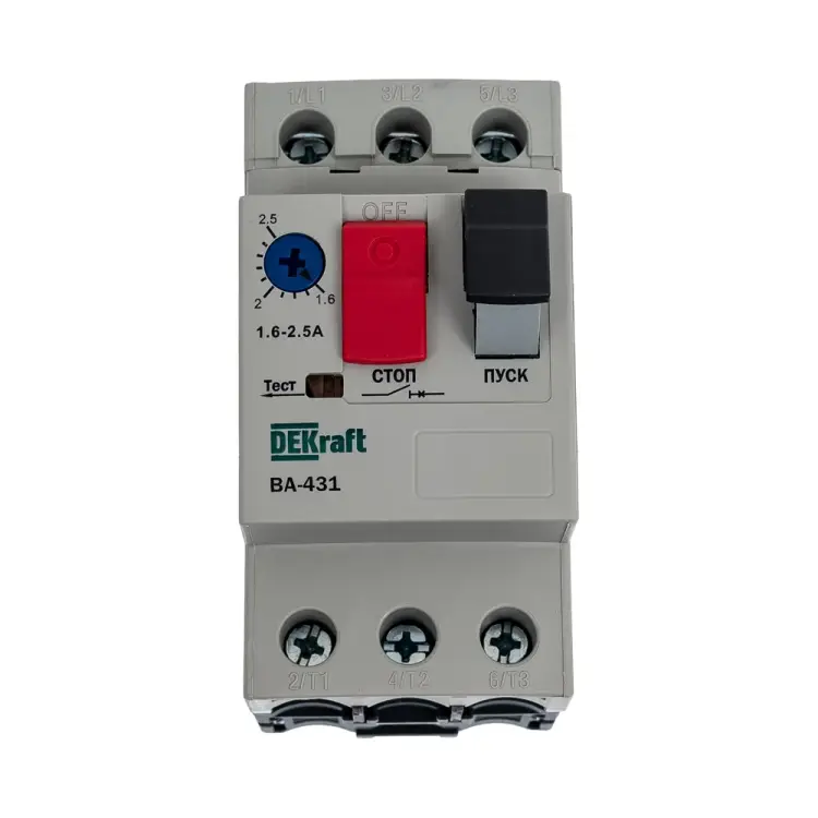 Автоматический выключатель защиты двигателя DEKraft ВА431 21226DEK