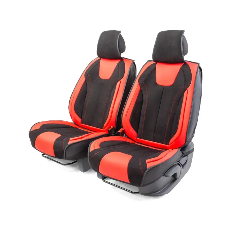 Каркасные накидки на передние сиденья CarPerformance CUS-3034 BK/RD