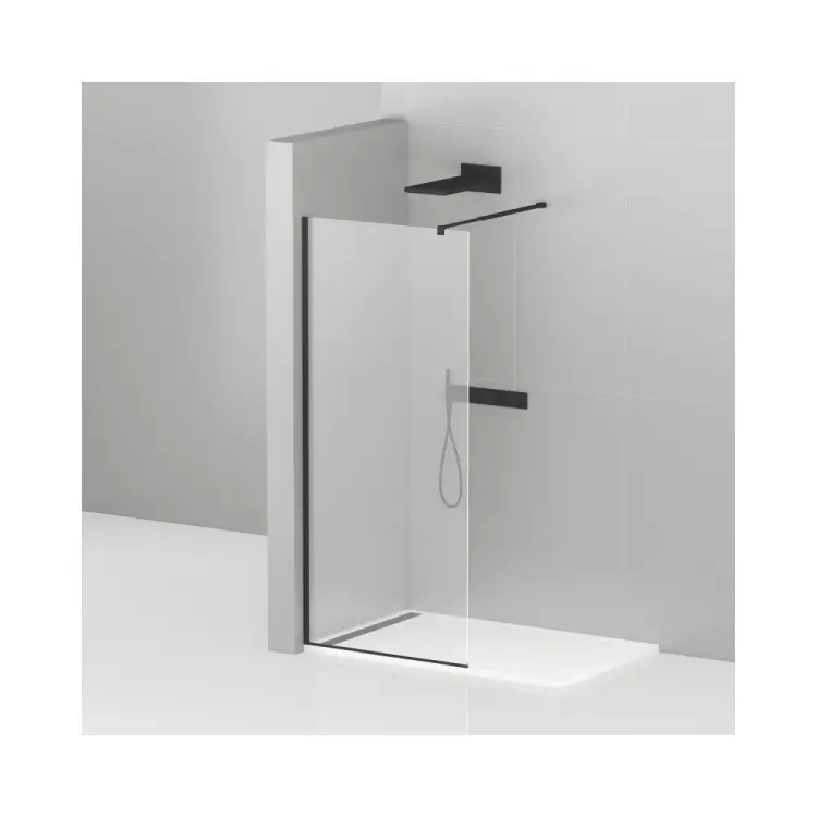 Душевая перегородка Cezares LIBERTA-L-1-85-C-NERO