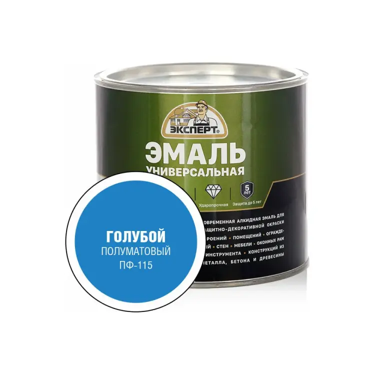 Универсальная алкидная эмаль Эксперт 30493 Универсальная алкидная эмаль Эксперт 30493