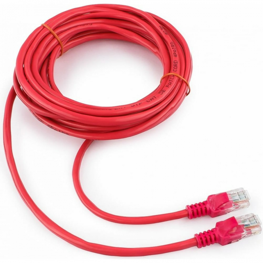 Литой многожильный патч-корд Cablexpert UTP PP12-5M/R