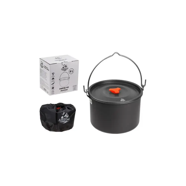 Туристический котелок Arizone 47-220135 Туристический котелок Arizone 47-220135