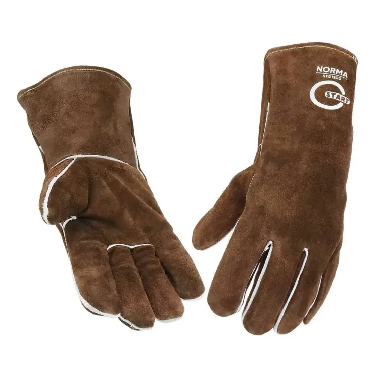 Спилковые краги Start Norma Kevlar STG1200