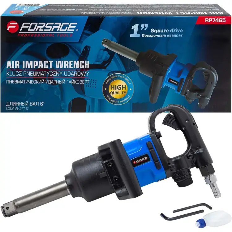 Ударный пневмогайковерт Forsage F-RP7465 50503 Ударный пневмогайковерт Forsage F-RP7465 50503