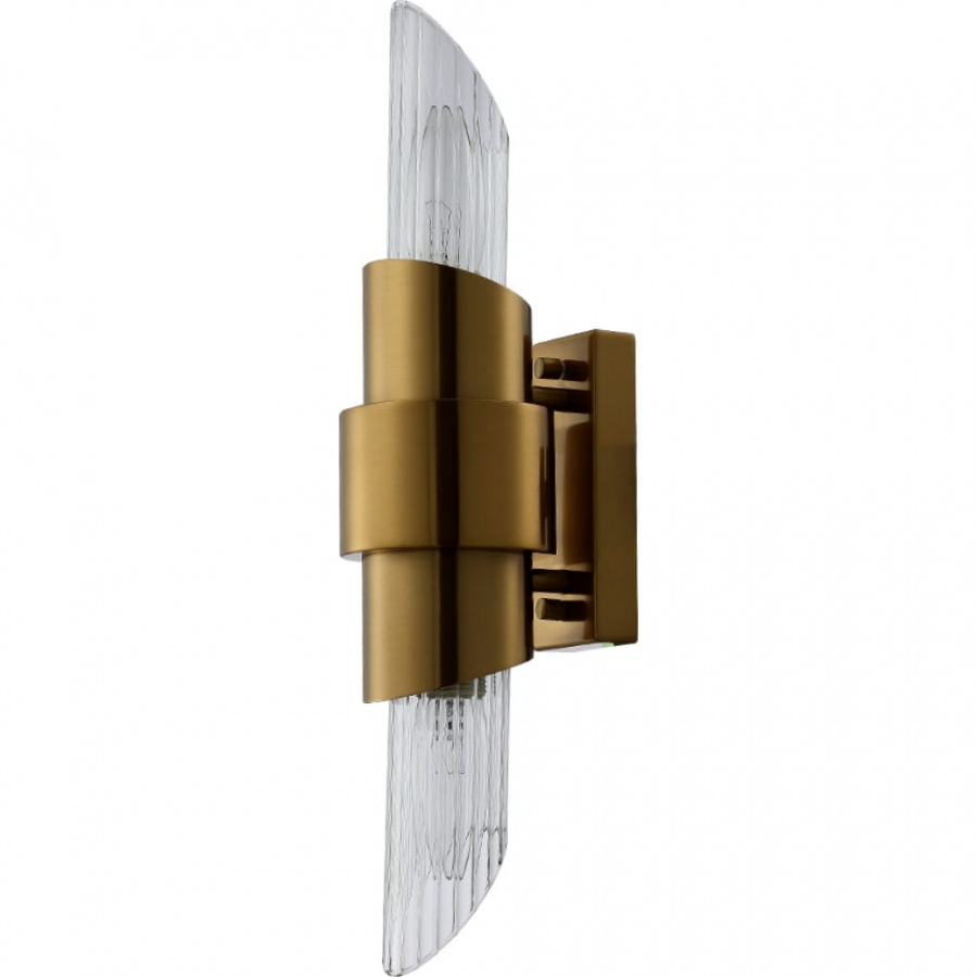 Бра Crystal lux JUSTO AP2 BRASS