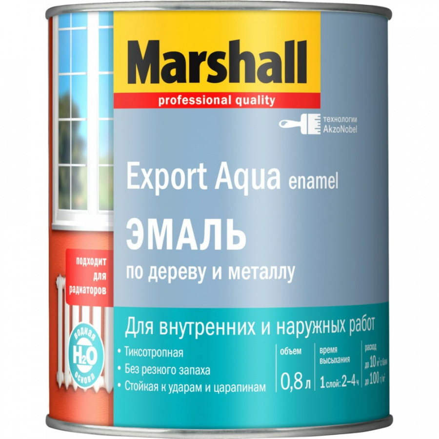 Водная эмаль MARSHALL EXPORT AQUA