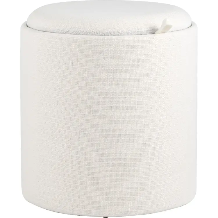 Пуф Стул Груп Хюгге S, с ящиком, рогожка белая 19B260LSP YX1828-1 Пуф Стул Груп Хюгге S, с ящиком, рогожка белая 19B260LSP YX1828-1
