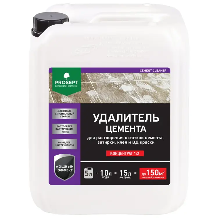 Удалитель цемента PROSEPT CEMENT CLEANER 022-5