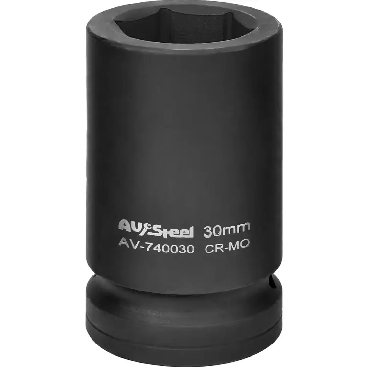 Ударная шестигранная торцевая головка AV Steel AV-740030