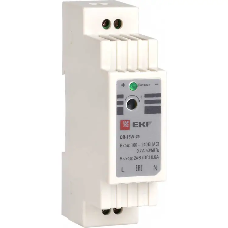 Блок питания EKF DR-15W-24 PROxima dr-15w-24