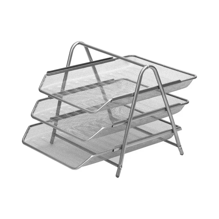 Горизонтальный трехсекционный лоток для бумаг Attache 383303