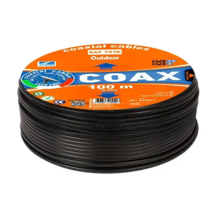 Коаксиальный телевизионный кабель Ripo 001-222017 Коаксиальный телевизионный кабель Ripo 001-222017