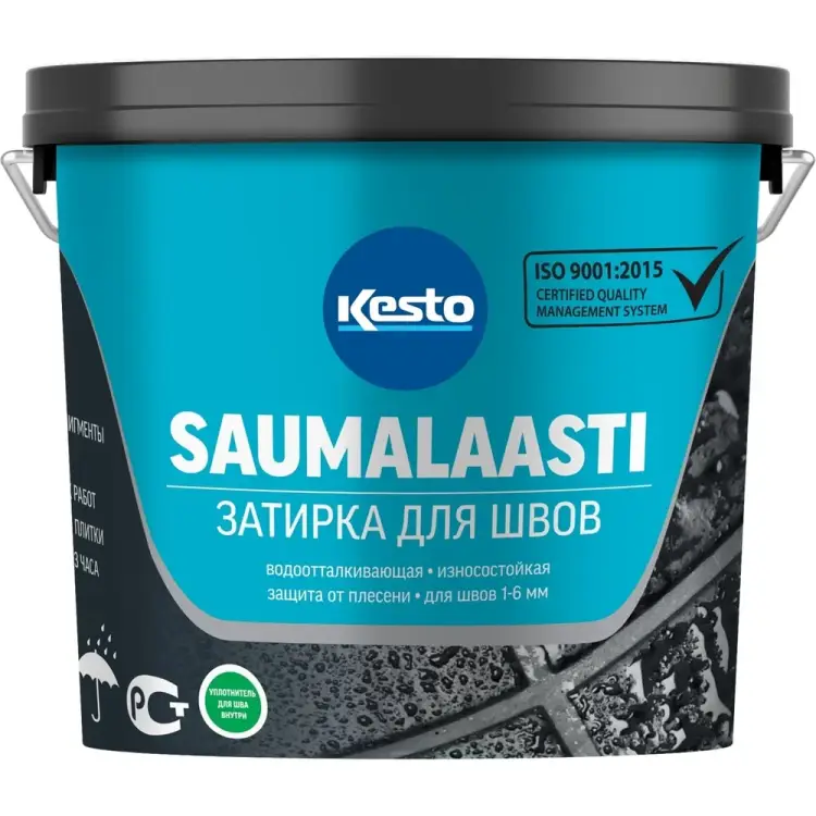 Затирка Kesto Saumalaasti 10, 10 кг, белый 81003