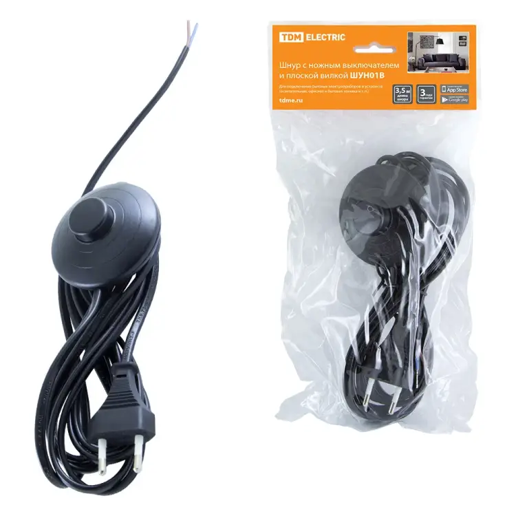 Шнур TDM ELECTRIC ШУН01В SQ1305-0062