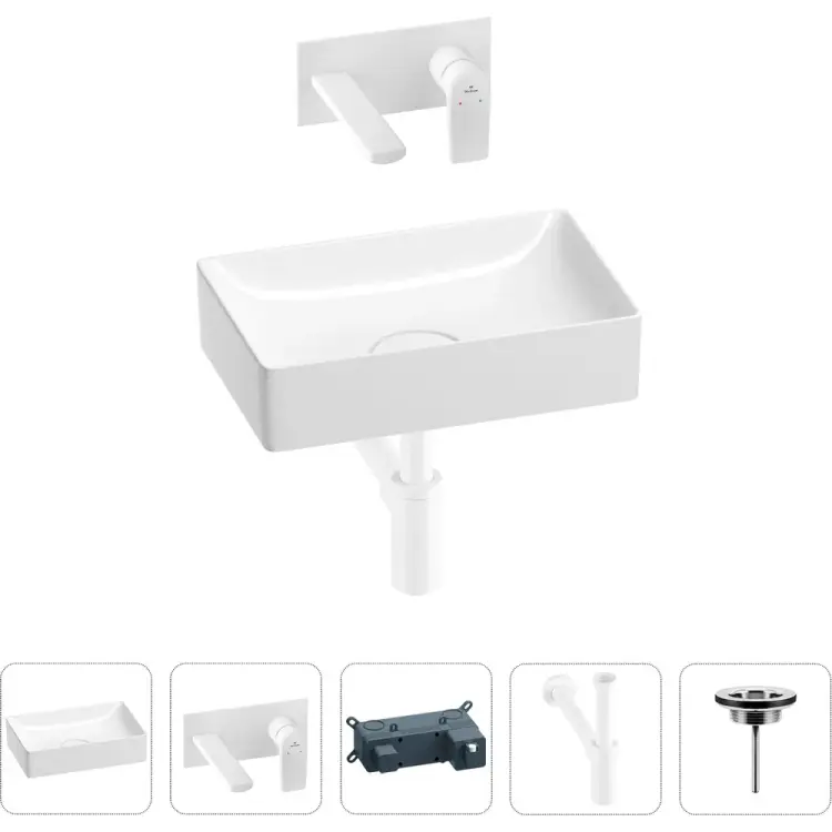 Раковина для ванной Wellsee Pure BY 201002535