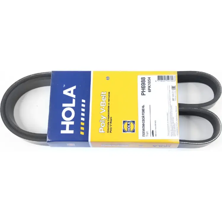 Ремень генератора для а/м УАЗ 3151 Хантер дв.409 (с 2008 г.в) HOLA 1054 PH6988 Ремень генератора для а/м УАЗ 3151 Хантер дв.409 (с 2008 г.в) HOLA 1054 PH6988